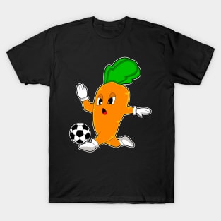 Carrot Soccer player Soccer T-Shirt